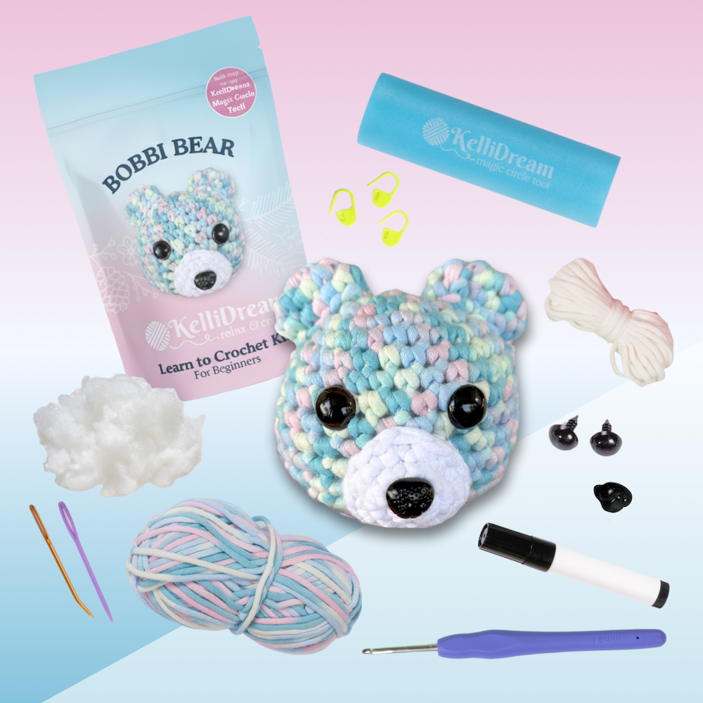 Crochet with Me Bobbi Bear Bundle of 3