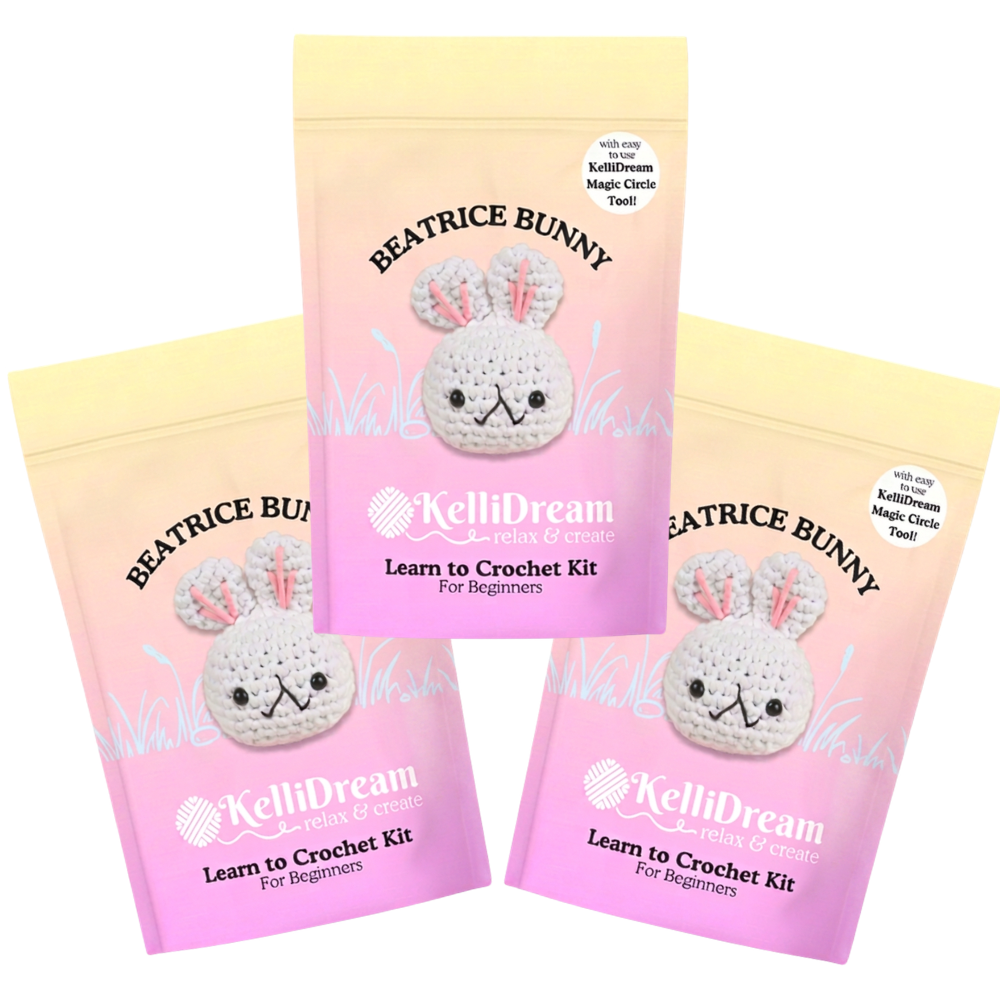 Crochet with Me Beatrice Bunny Bundle of 3