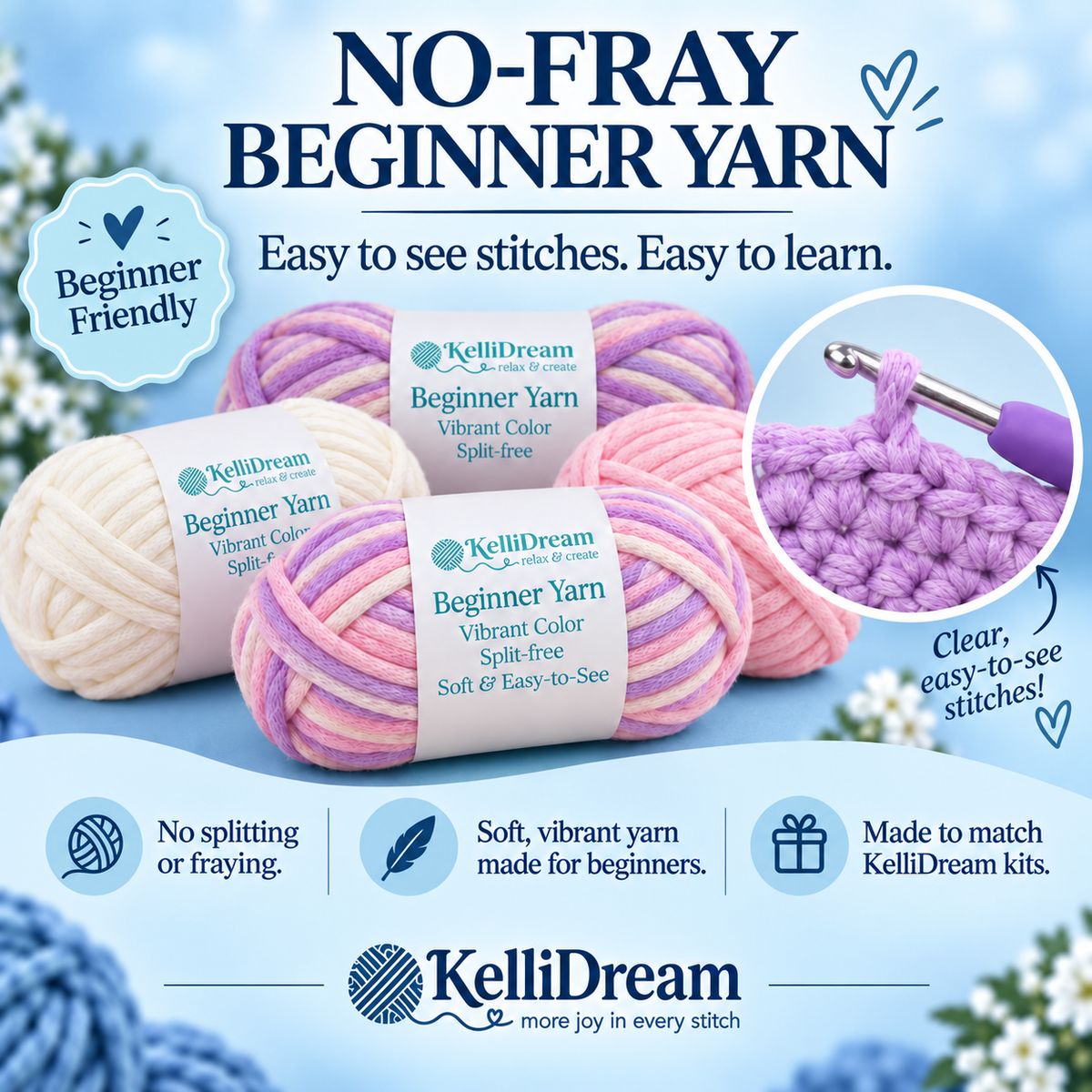 Learn to Crochet Sea Creature Kit Penguin Octopus & Whale (Purple Magic Circle Tool Included)