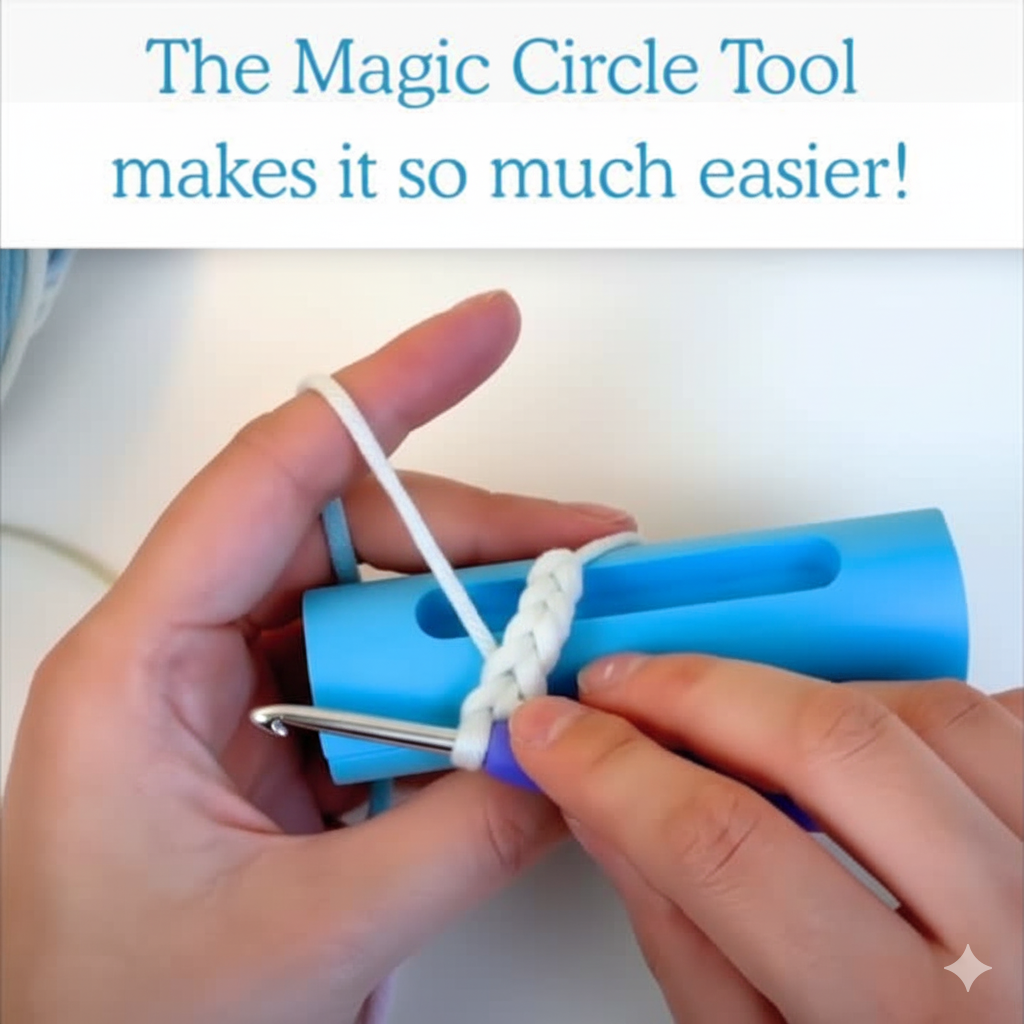 Learn to Crochet Kit Bunny (Includes Blue Magic Circle Tool)