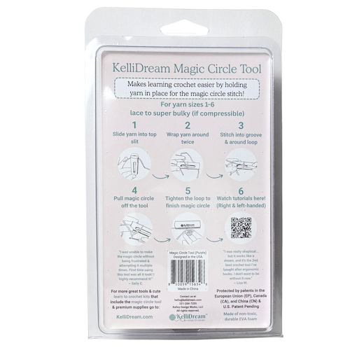 KelliDream Magic Circle Crochet Tool  *Patent-Pending*