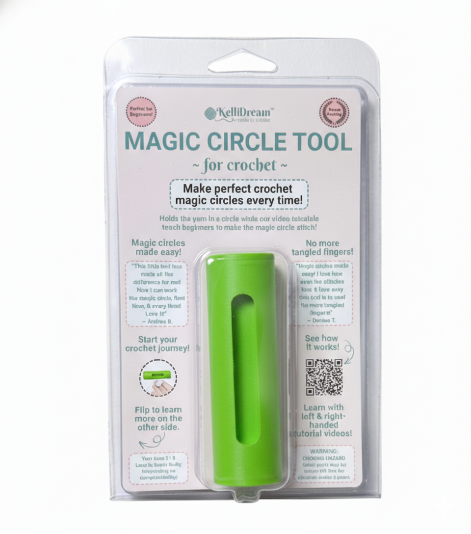 KelliDream Magic Circle Crochet Tool  *Patent-Pending*