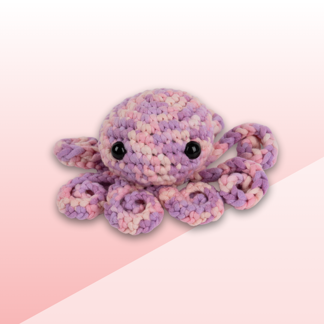 Crochet with Me Olivia Octopus Bundle of 3