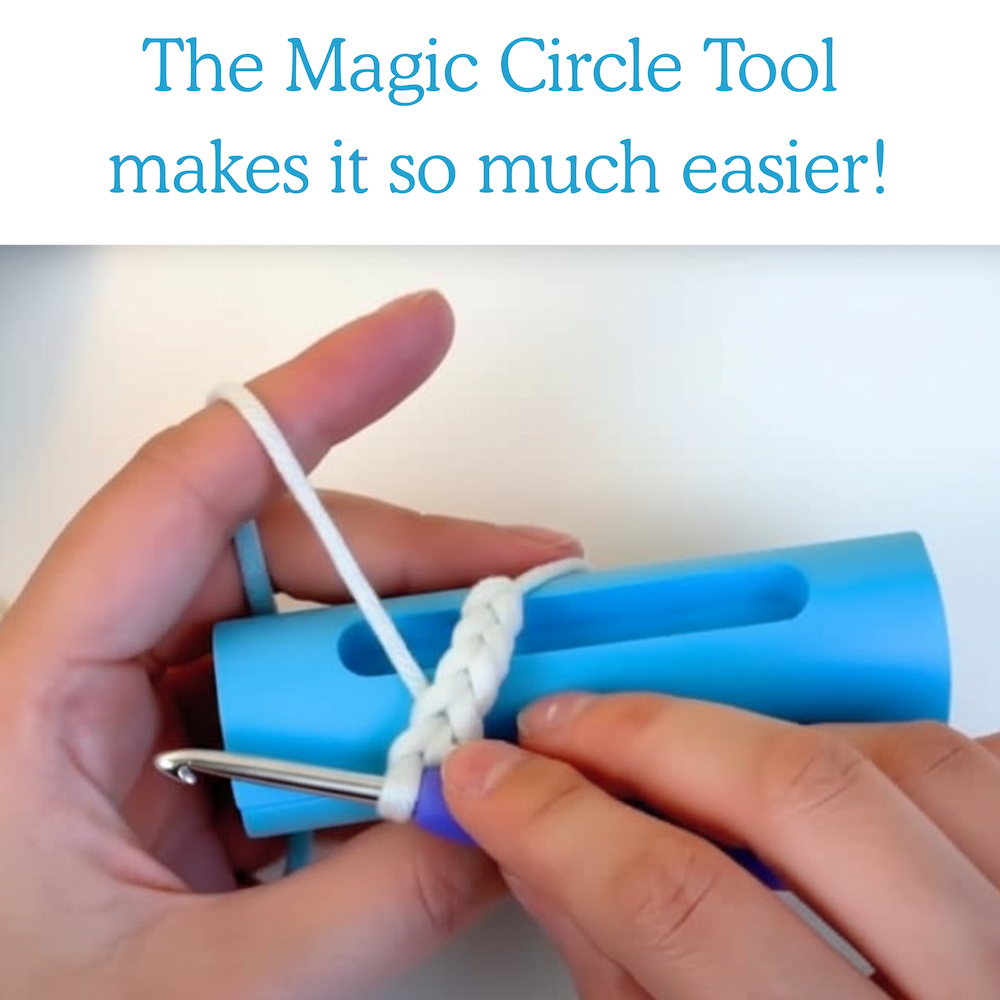 Learn to Crochet Kit Whale (Includes Blue Magic Circle Tool)