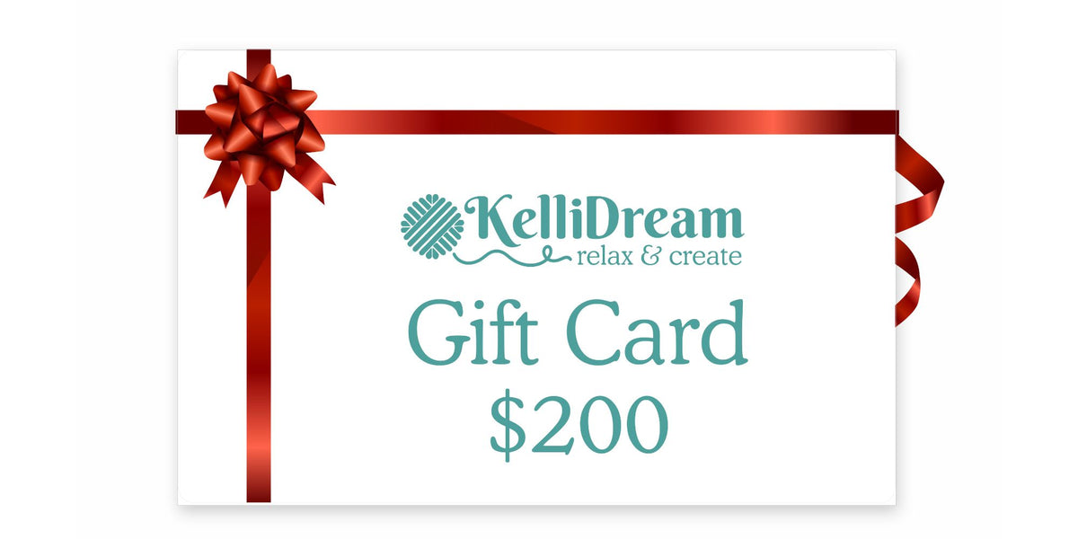 KelliDream Crochet Gift Card