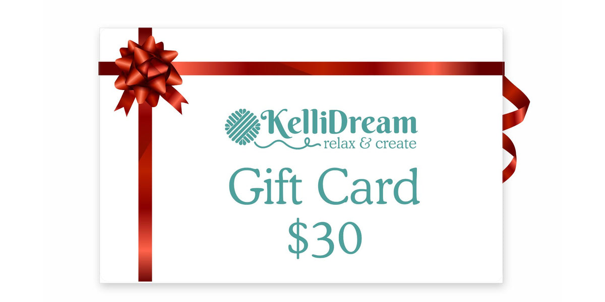 KelliDream Crochet Gift Card