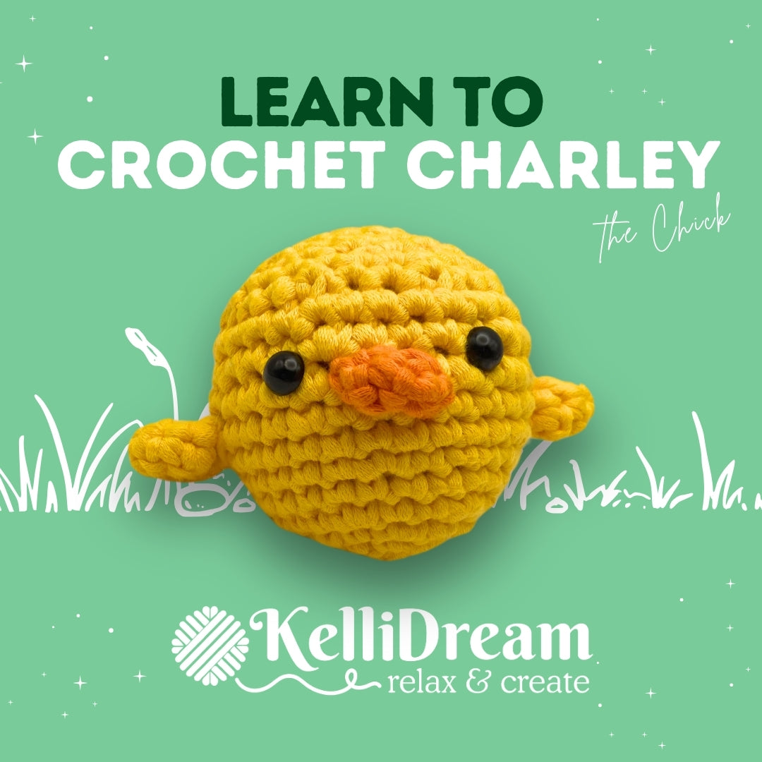 Learn to Crochet Kit Chick (Includes Blue Magic Circle Tool)