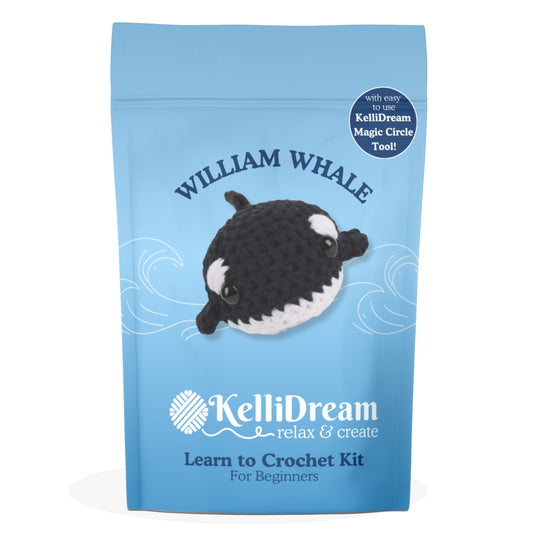 Learn to Crochet Kit William Whale