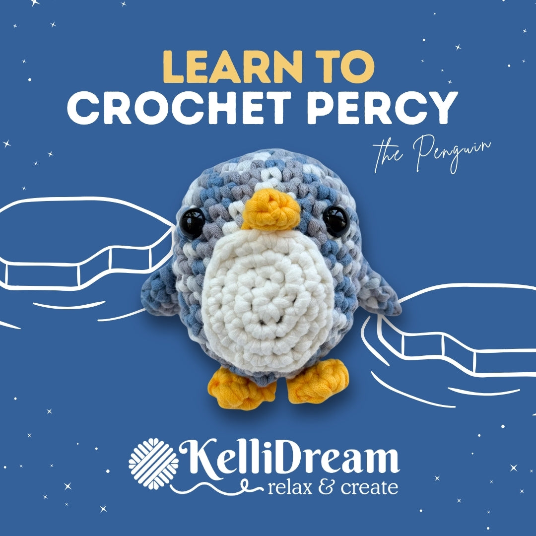 Learn to Crochet Kit Penguin